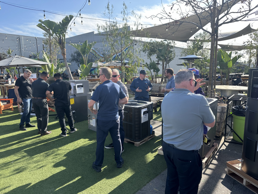 First Navien HVAC Roadshow Event at Brewery X in Anaheim CA