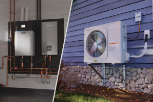 Heat Pump and Boiler System