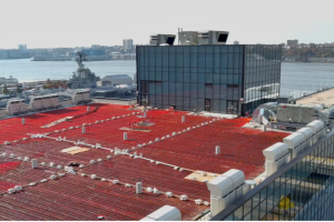 NYC rooftop SIM installation