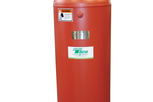 Taco flow through expansion tank