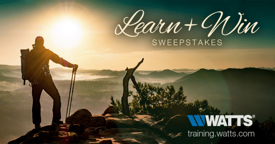 Watts April Sweepstakes 2025