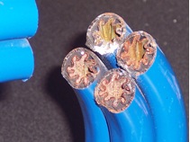 cutaways tube in tube heat exchanger