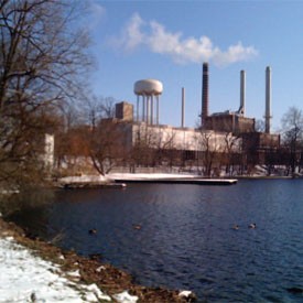notre dame power plant