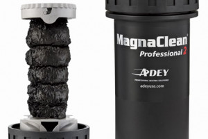 Adey MagnaCleanPro2 filter with sludged magnet