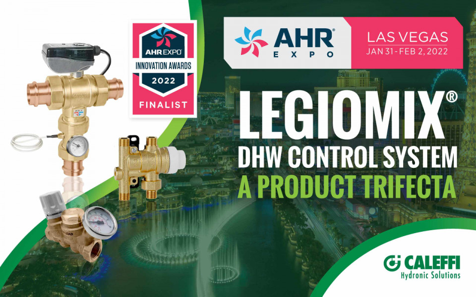 caleffi legiomixr dhw control system