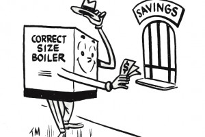 correct boiler size
